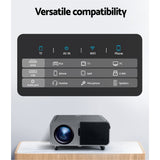 Projectors: Devanti Portable Wifi Video Projector 4K 2.4G/5G Home Theater HDMI 1080P