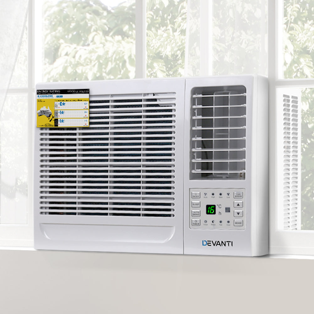 Portable Air Conditioners: Devanti Window Air Conditioner 1.7kW