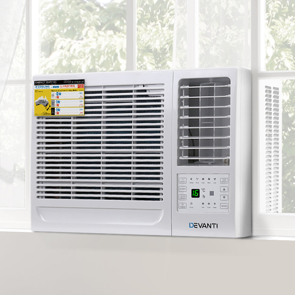 Portable Air Conditioners: Devanti Window Air Conditioner 2.7kW