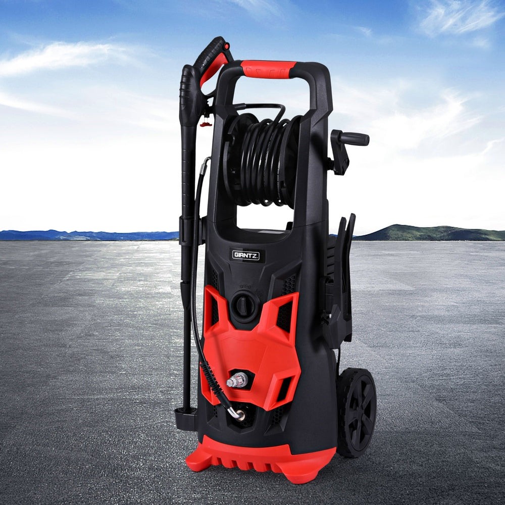 Outdoor Power Equipment: Giantz 2800PSI High Pressure Washer Electric Water Cleaner Pump 30M Jet Hose Gurney