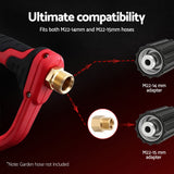 Outdoor Power Equipment: Giantz Pressure Washer Gun Short Trigger 4000PSI M22-14 1/4 Inch 5 Nozzles Red