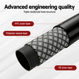 Outdoor Power Equipment: Giantz Pressure Washer Hose 30M 5800PSI Power Replacement Extension 1/4'' Quick Connect