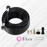 Outdoor Power Equipment: Giantz Pressure Washer Hose 30M 5800PSI Power Replacement Extension 1/4'' Quick Connect