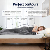 Giselle 9KG Weighted Blanket Adults Kid Anti Anxiety Gravity Blankets Sherpa Fleece