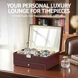 Men's Accessories: Embellir 12 Grids Watch Box Organizer Case Jewelry Display Storage Showcase