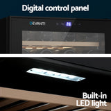 Wine Fridges: Devanti Wine Fridge Cooler 66 Bottles