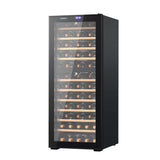 Wine Fridges: Devanti Wine Fridge Cooler Compressor Dual Zone 80 Bottles