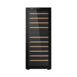 Wine Fridges: Devanti Wine Fridge Cooler Compressor Dual Zone 80 Bottles