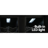 Wine Fridges: Devanti Wine Fridge Cooler Dual Zone 24 Bottles