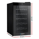 Wine Fridges: Devanti Wine Fridge Cooler 18 Bottles