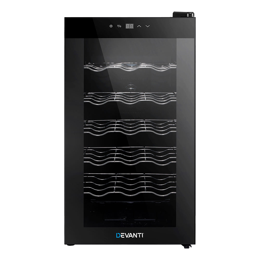 Wine Fridges: Devanti Wine Fridge Cooler 18 Bottles