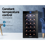 Wine Fridges: Devanti Wine Fridge Cooler 18 Bottles