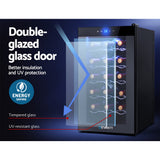 Wine Fridges: Devanti Wine Fridge Cooler 18 Bottles