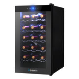 Wine Fridges: Devanti Wine Fridge Cooler 18 Bottles