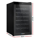 Wine Fridges: Devanti Wine Fridge Cooler 28 Bottles