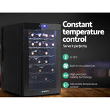 Wine Fridges: Devanti Wine Fridge Cooler 28 Bottles