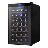 Wine Fridges: Devanti Wine Fridge Cooler 28 Bottles