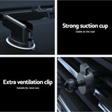 Car Mounts: Devanti Wireless Car Charger Fast Charging Car Mount Vent Suction cup