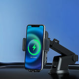 Car Mounts: Devanti Wireless Car Charger Fast Charging Car Mount Vent Suction cup