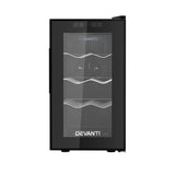 Wine Fridges: Devanti Wine Fridge Cooler 8 Bottles
