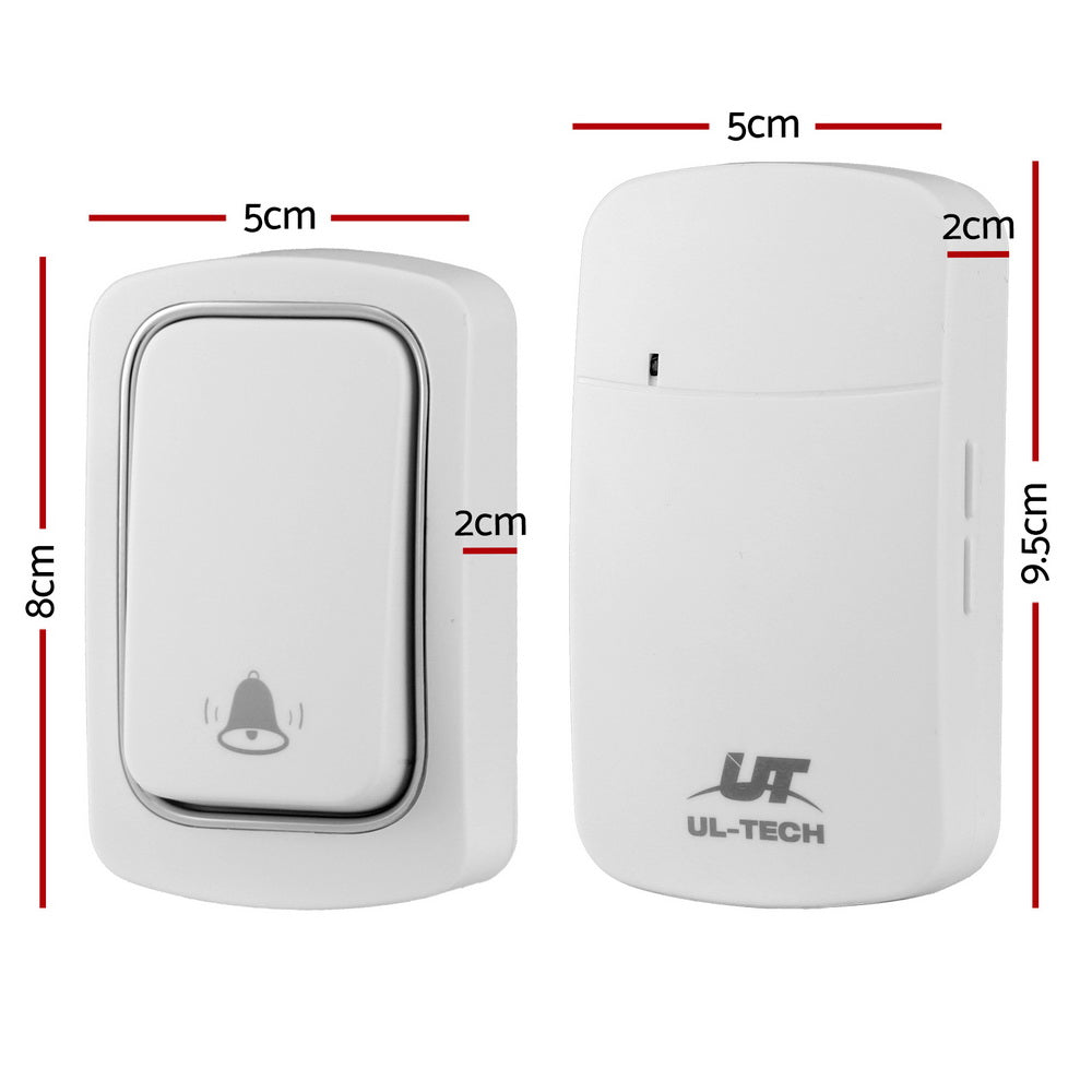 Intercoms & Doorbells: UL-tech Wireless Doorbell Plugin Receiver