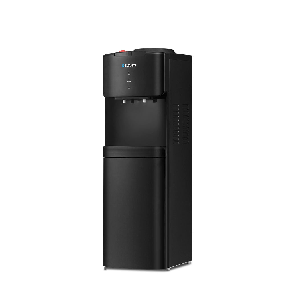 Water Dispensers: Devanti Water Cooler Dispenser Stand Black