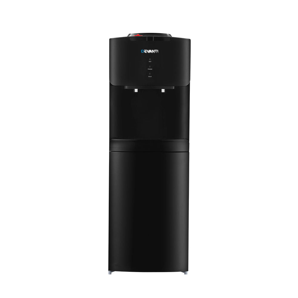 Water Dispensers: Devanti Water Cooler Dispenser Stand Black