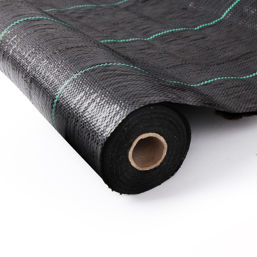 Herbicides: Instahut 1.83x30m Weed Mat Woven Fabric Weed Mat Control Matting Garden Plant