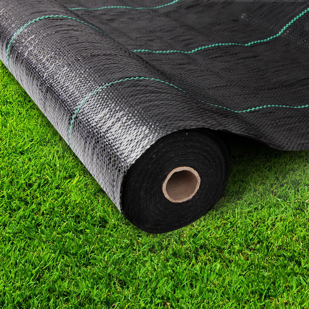Herbicides: Instahut 1.83x30m Weed Mat Woven Fabric Weed Mat Control Matting Garden Plant