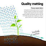 Herbicides: Instahut 2x50m Weed Mat 110GSM Weed Control Mat Plant