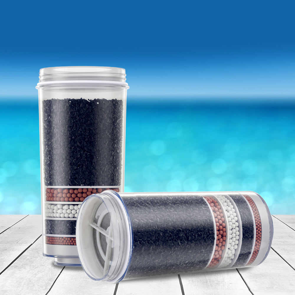 Water Dispensers: Devanti Water Cooler Dispenser 7-Stage Filter 2 Pack