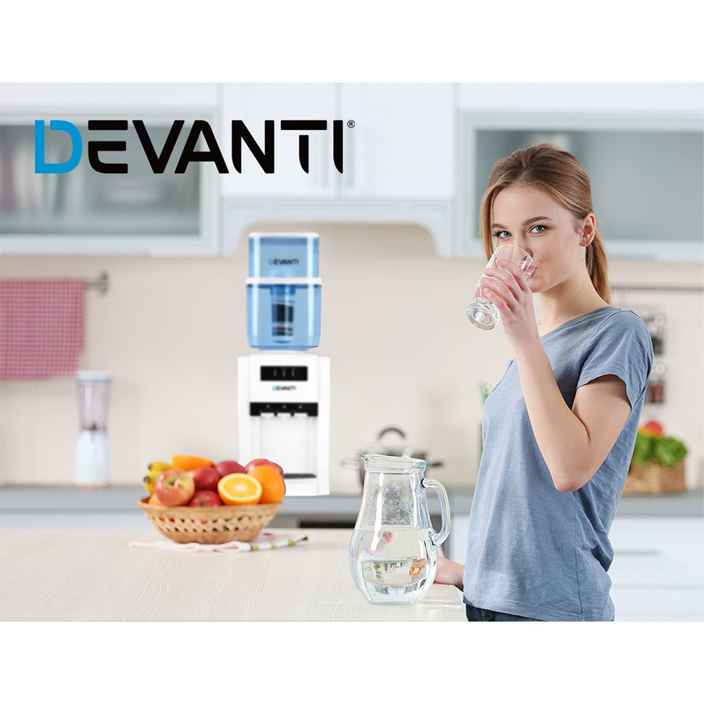 Water Dispensers: Devanti Water Cooler Dispenser 7-Stage Filter 2 Pack