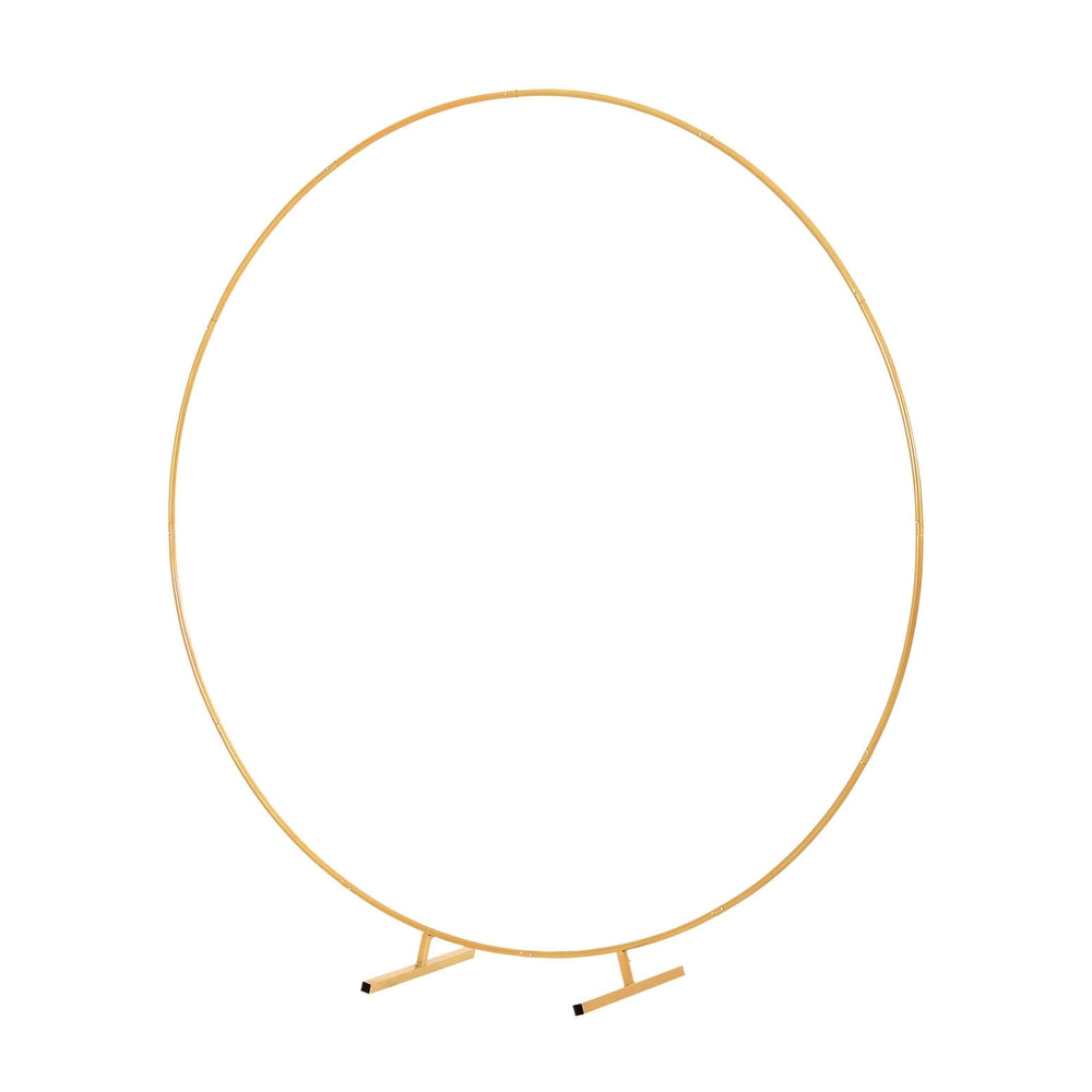 Balloons: 2M Round Backdrop Stand Wedding Background Decoration Party Flower Balloon Display