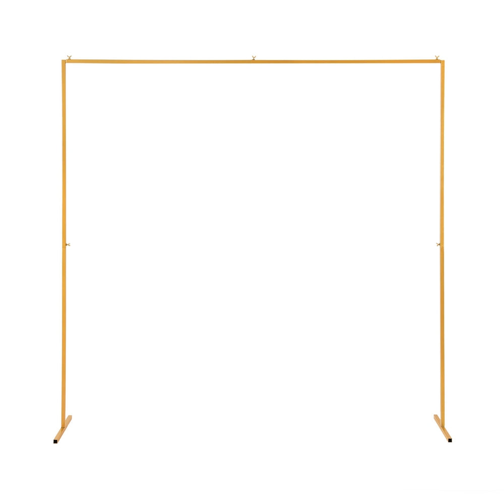 Balloons: 2M Backdrop Stand Wedding Background Decoration Party Flower Balloon Display Golden