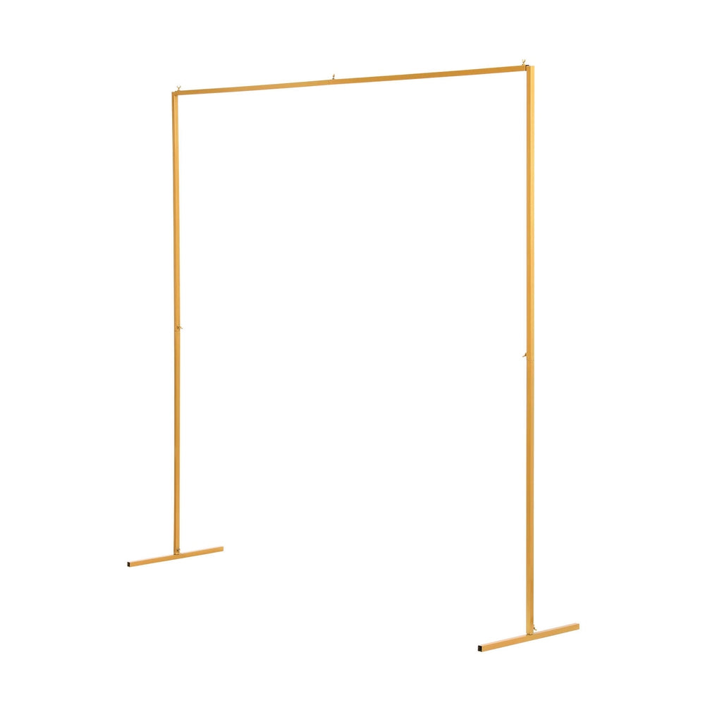 Balloons: 2M Backdrop Stand Wedding Background Decoration Party Flower Balloon Display Golden