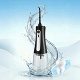 Oral Care: Devanti Cordless Water Flosser Dental Oral Irrigator Black
