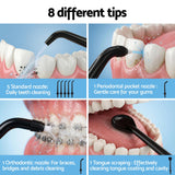 Oral Care: Devanti Cordless Water Flosser Dental Oral Irrigator Black
