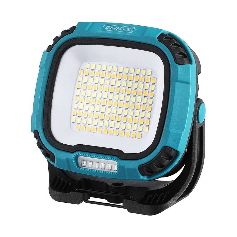 Table Lamps: Giantz Work Light Torch Rechargeable USB Cordless Magnetic LED Lamp Charging