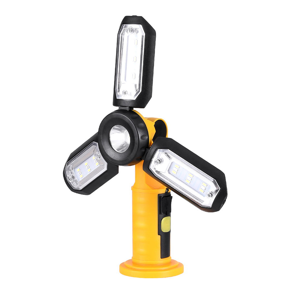 Treadmills: Giantz Work Light Rechargeable USB Cordless LED Lamp Hook Rotation Folding