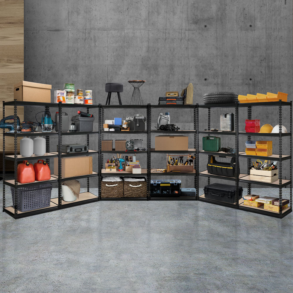 Wall Storage Racks: Giantz 6X1.5M Garage Shelving Warehouse Rack Storage Shelves Pallet Racking