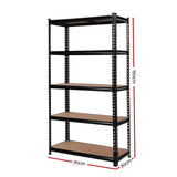 Wall Storage Racks: Giantz 6X1.5M Garage Shelving Warehouse Rack Storage Shelves Pallet Racking