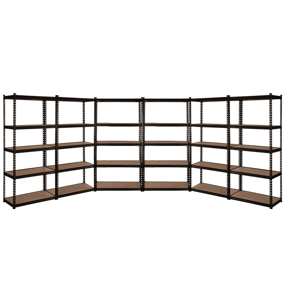 Wall Storage Racks: Giantz 6X1.5M Garage Shelving Warehouse Rack Storage Shelves Pallet Racking