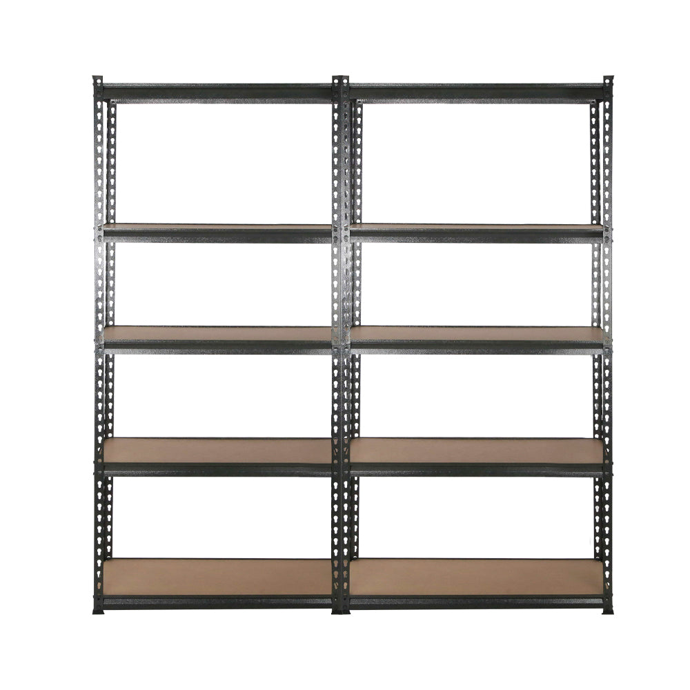 Wall Storage Racks: Giantz 4x1.8M Garage Shelving Warehouse Rack Pallet Racking Storage Charcoal