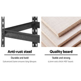 Giantz 4x1.8M Garage Shelving Warehouse Rack Pallet Racking Storage Charcoal