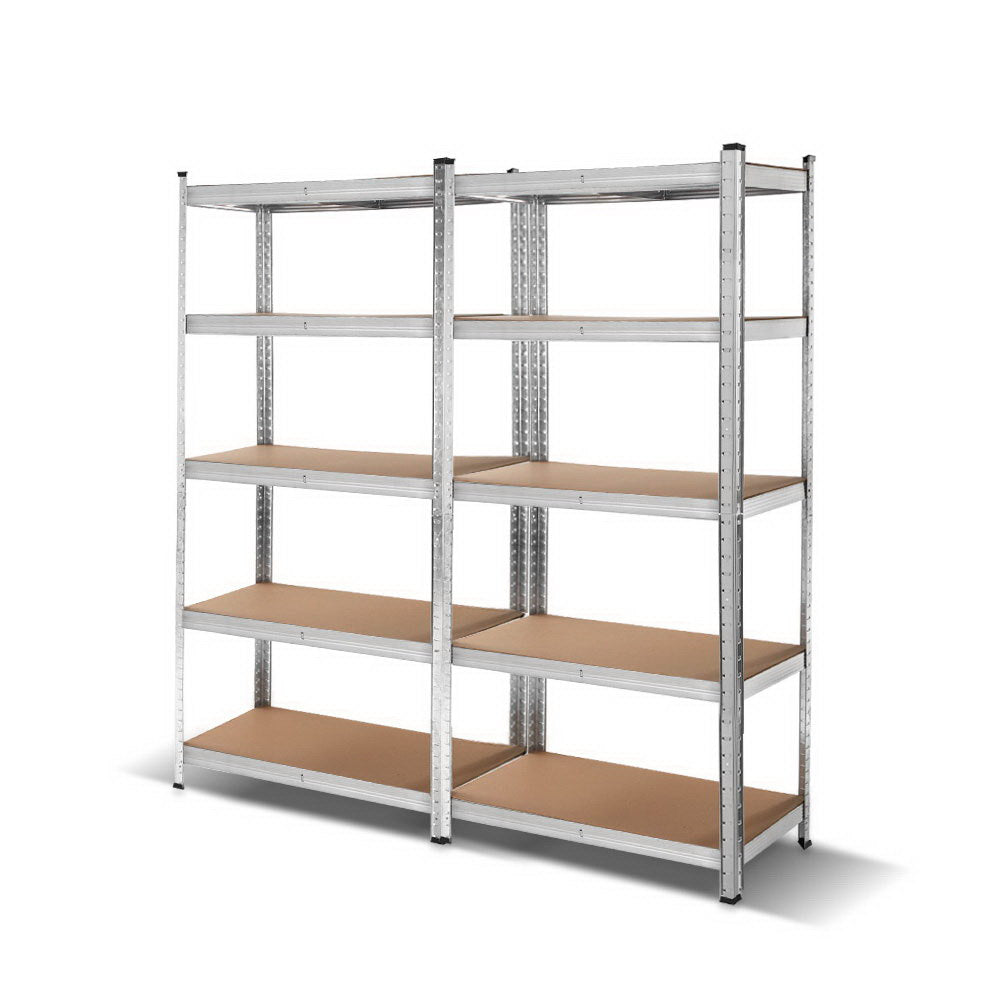 Wall Storage Racks: Giantz 2x1.8M Garage Shelving Warehouse Rack Pallet Racking Storage Shelf Silver