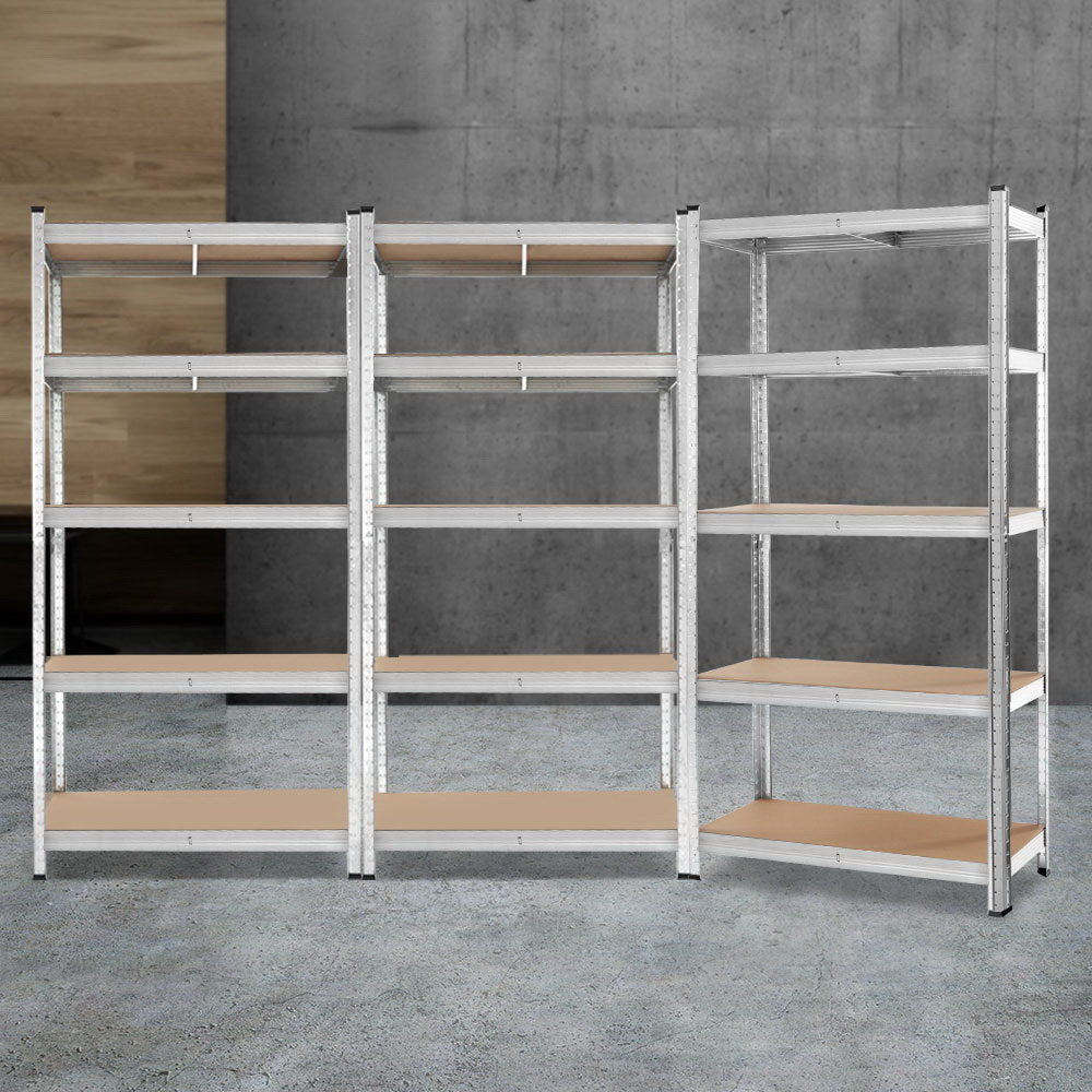 Wall Storage Racks: Giants 3x1.8M Warehouse Shelving Rack Racking Garage Metal Storage Shelves