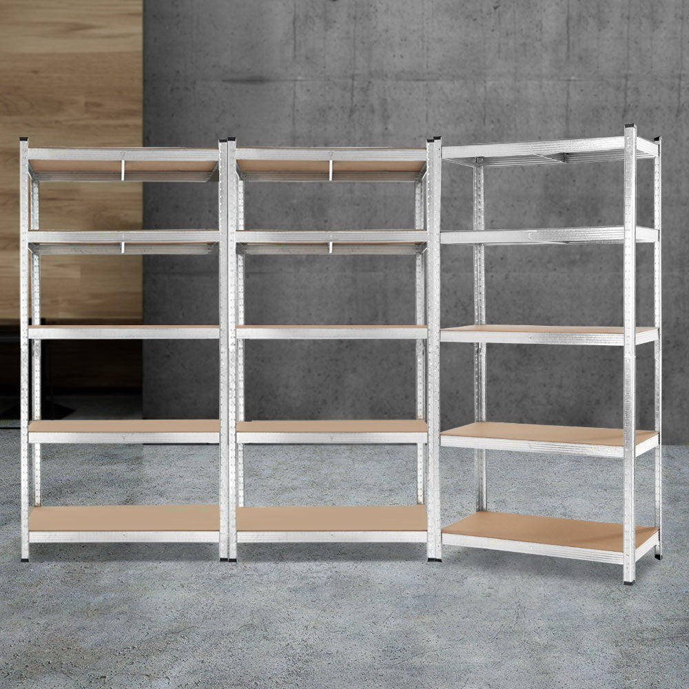 Wall Storage Racks: Giants 3x1.8M Warehouse Shelving Rack Racking Garage Metal Storage Shelves
