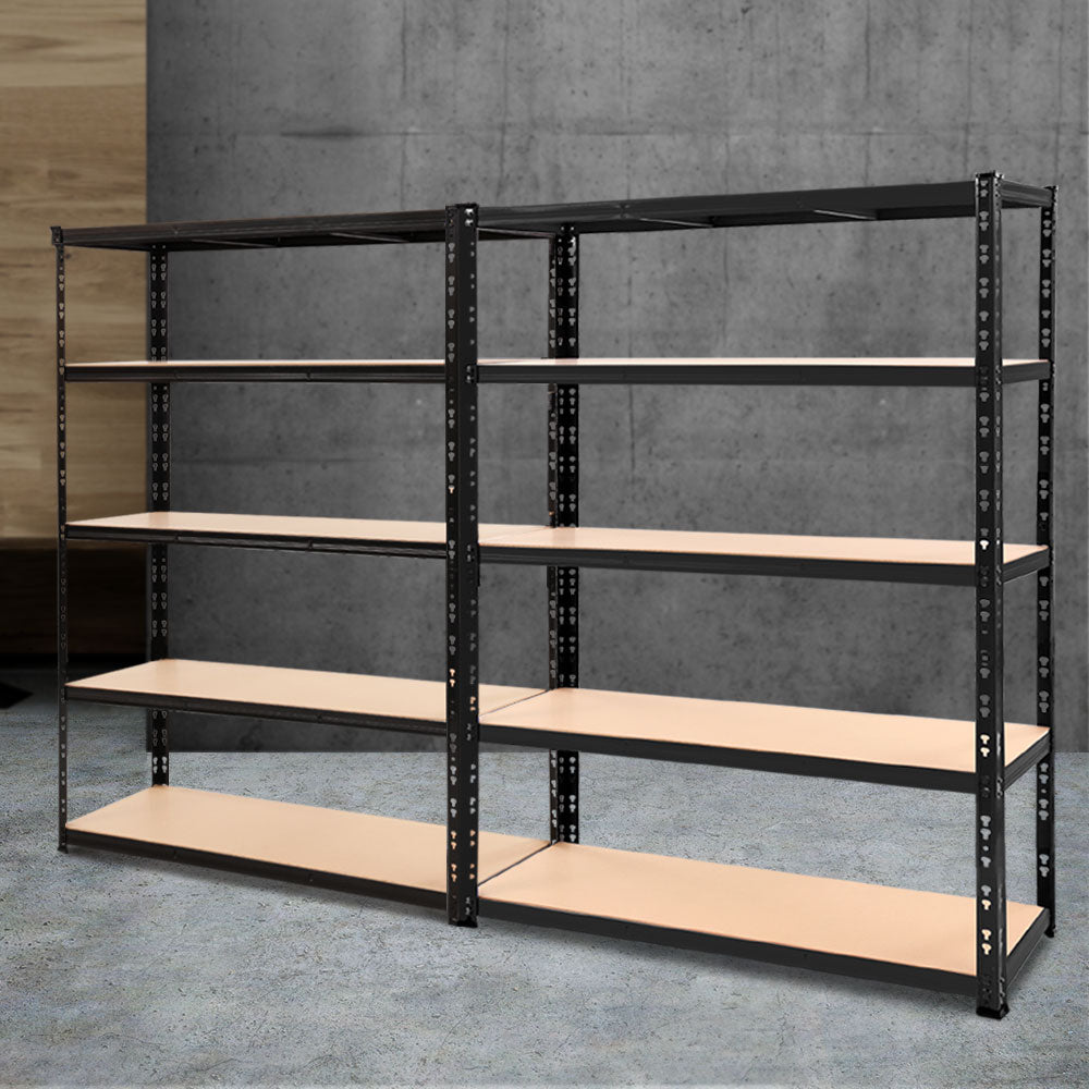 Wall Storage Racks: Giantz 2.4Mx1.8M Garage Shelving Warehouse Rack Pallet Racking Storage Shelve