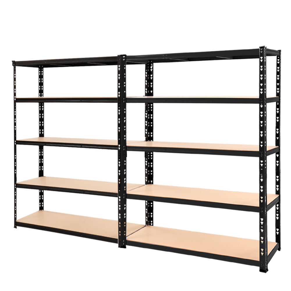 Wall Storage Racks: Giantz 2.4Mx1.8M Garage Shelving Warehouse Rack Pallet Racking Storage Shelve