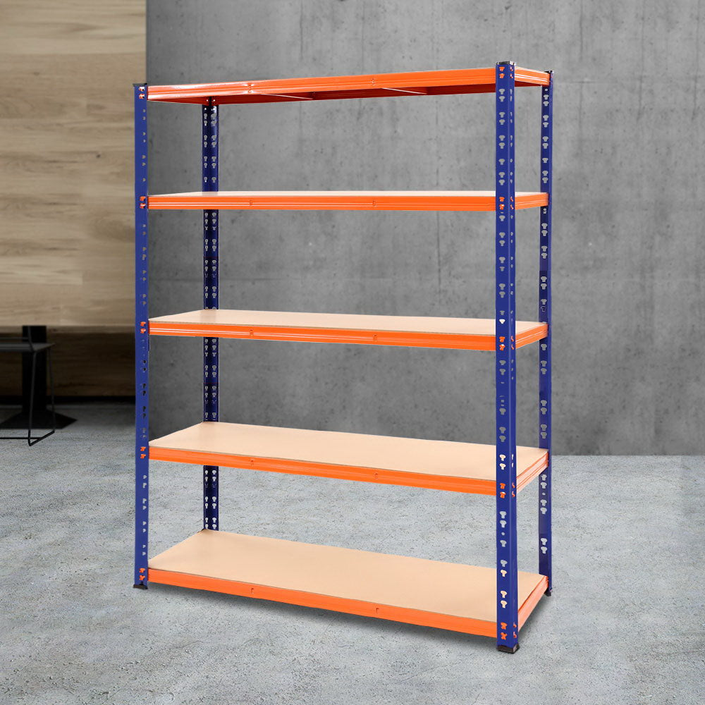 Wall Storage Racks: Giantz 1.8M Garage Shelving Warehouse Rack Pallet Racking Storage Shelve Blue